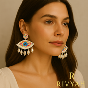 Mystic Eye Beaded Earrings